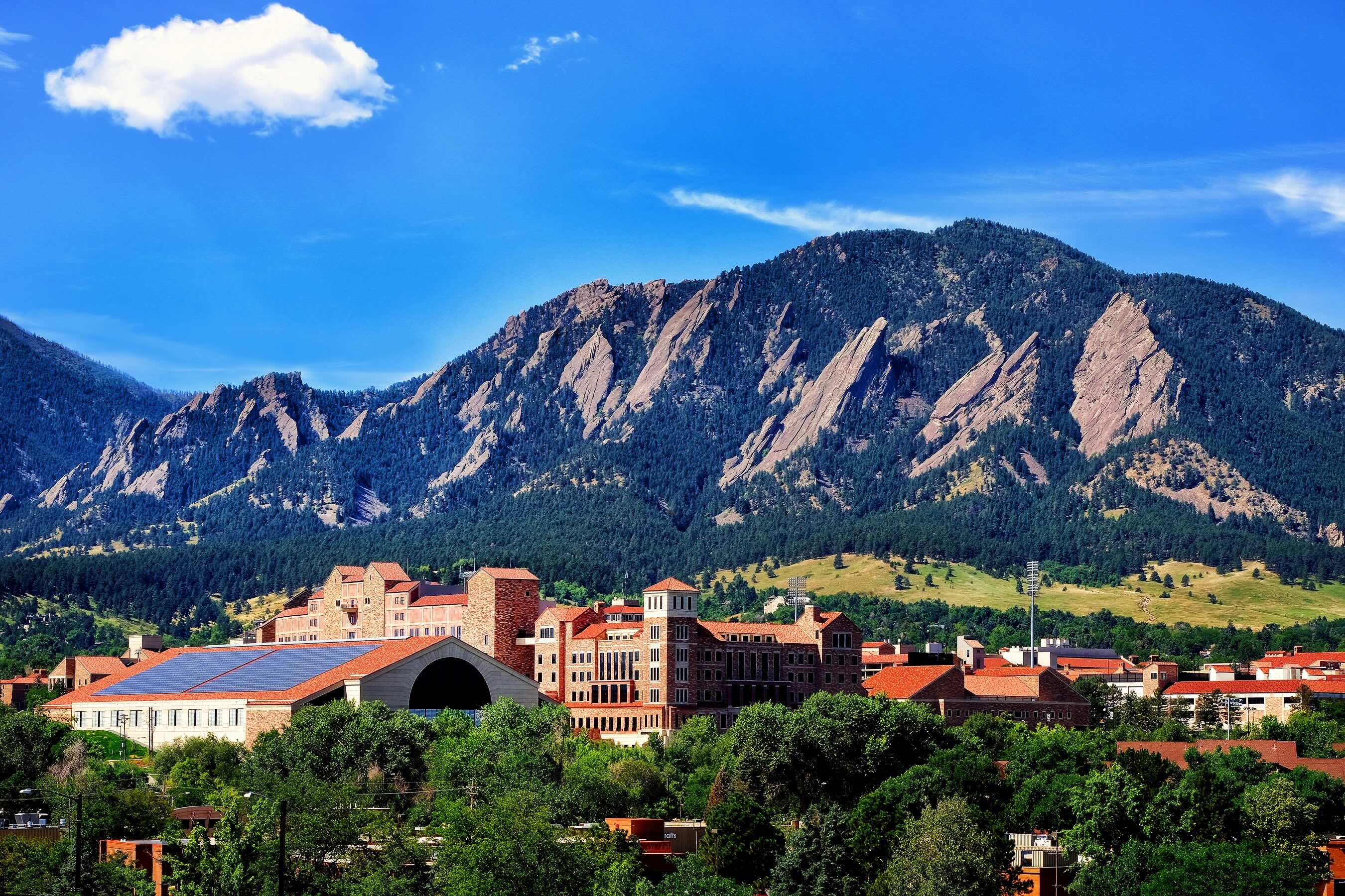 CU Boulder Skyline